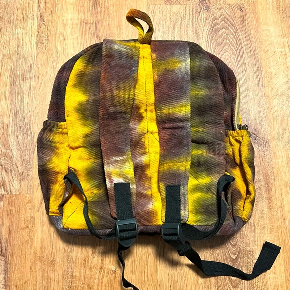 Organic hemp backpack tie dye - Picture 2 of 2